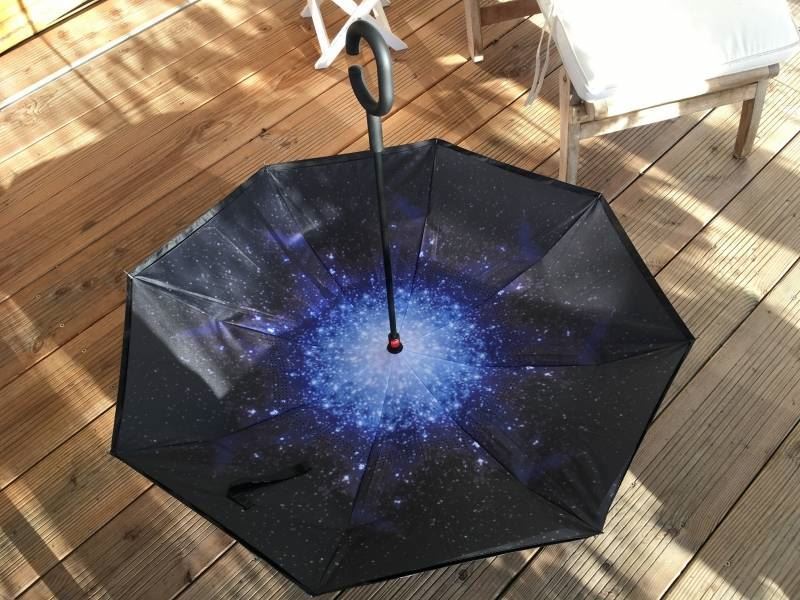 Obrácený deštník - vesmír
