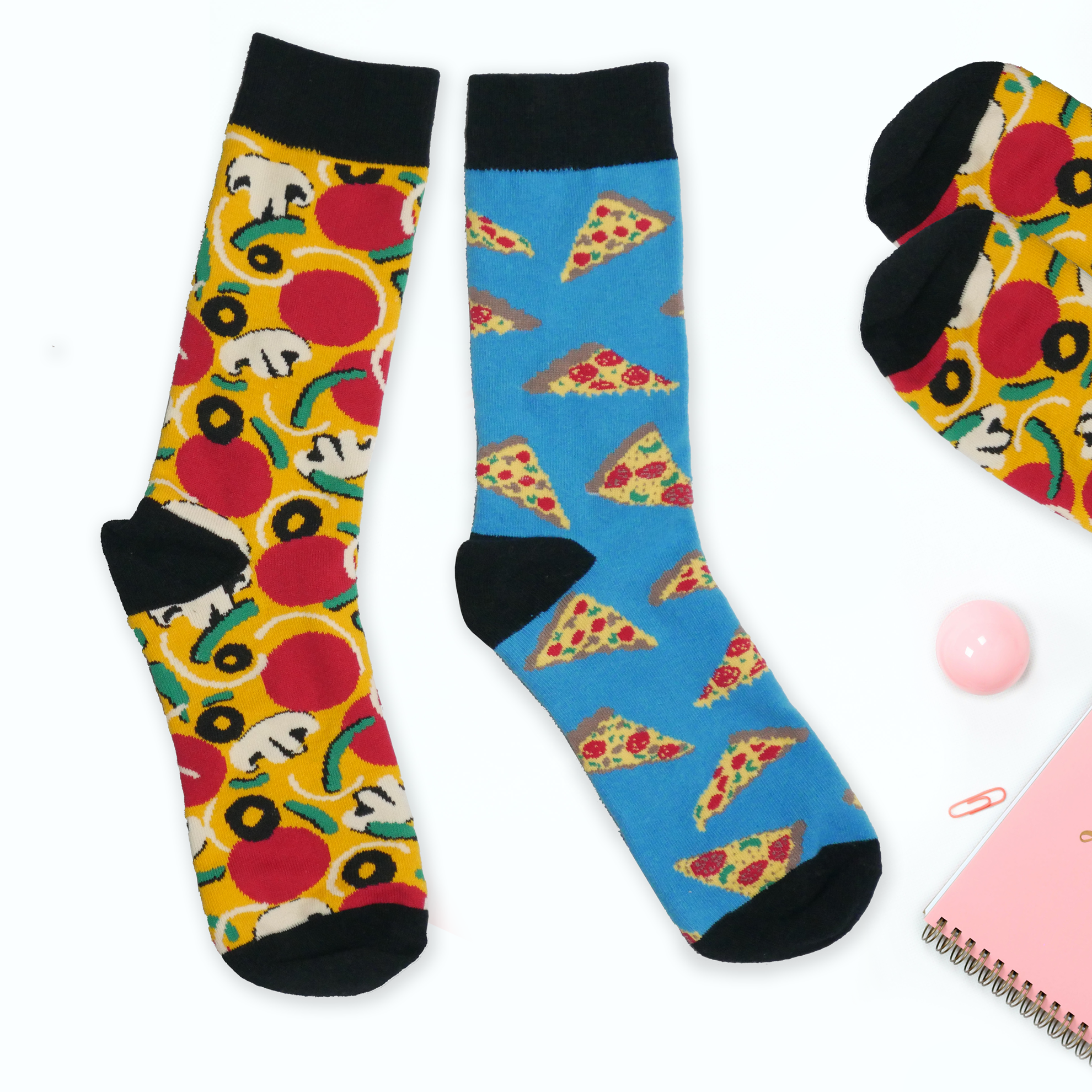 Veselé ponožky - pizza