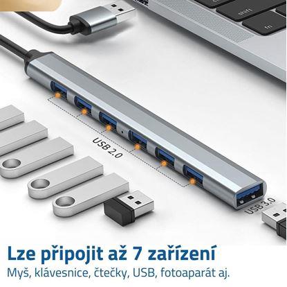 Víceportový adaptér USB-C 7 v 1