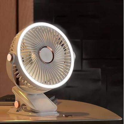 Obrázek Přenosný stolní ventilátor s klipem