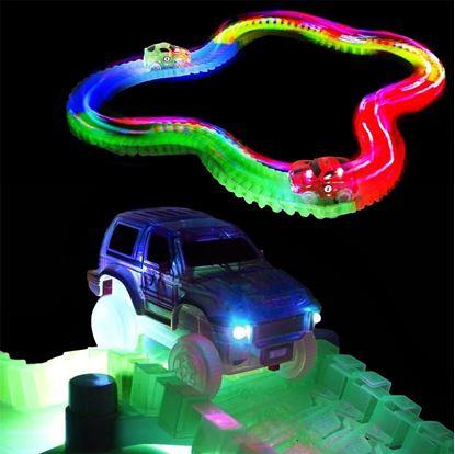 Obrázek Svítící autodráha