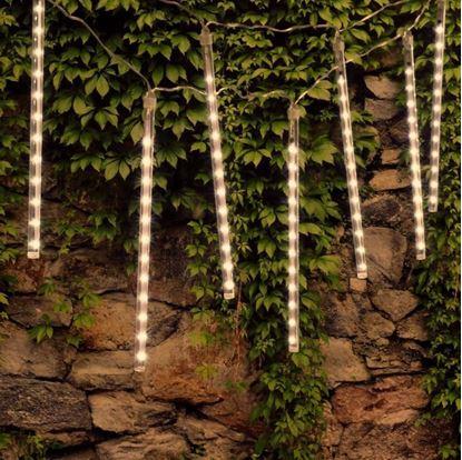 Obrázek Vánoční osvětlení padající sníh