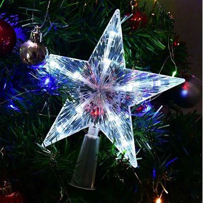 Obrázek Vánoční svítící hvězda na stromek
